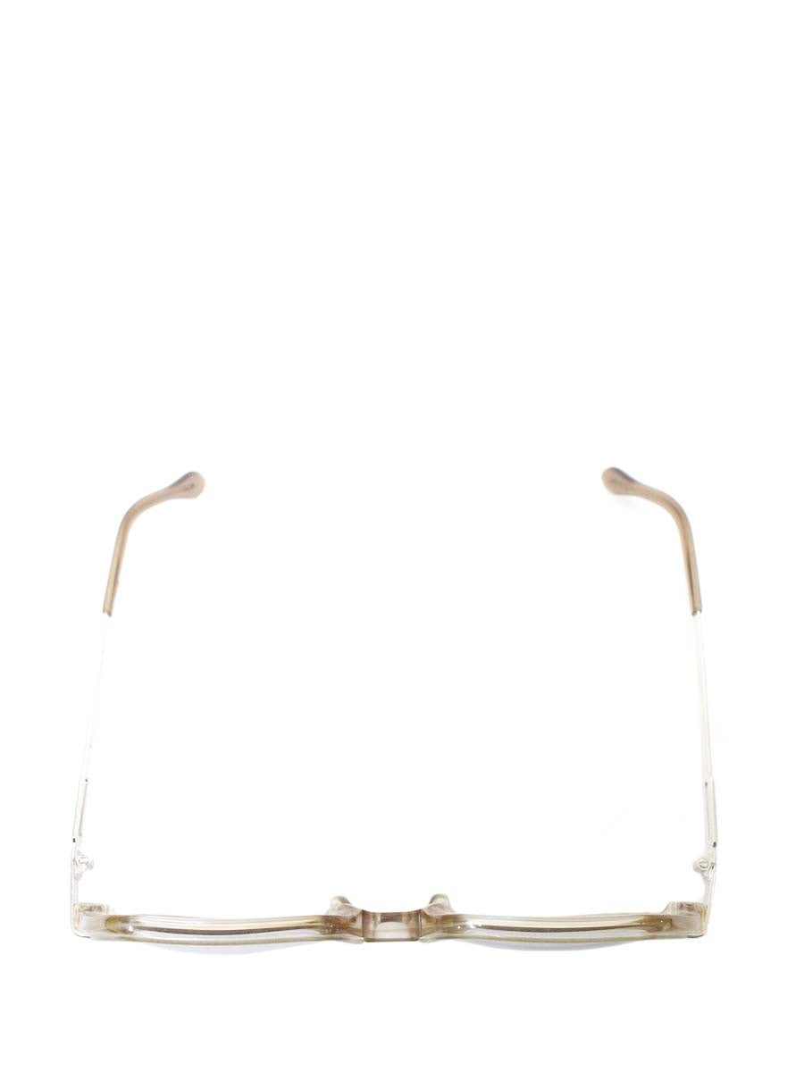 カザール MOD305 メガネ ブラウン コンビフレーム スクエア ITF87SU3SVXW