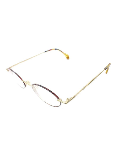 マルコポーロ 3444 メガネ ゴールド/マルチカラー メタルフレーム オーバル ITUTVBBF303E
