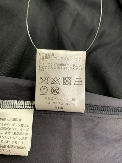 エムズグレイシー 211350 ワンピース 36 ブラック パフスリーブ IT8MQK0GYIVE