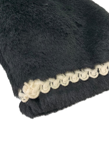 エムズグレイシー 396508 コート ブラック エコファー IT6GEPBU8YF4