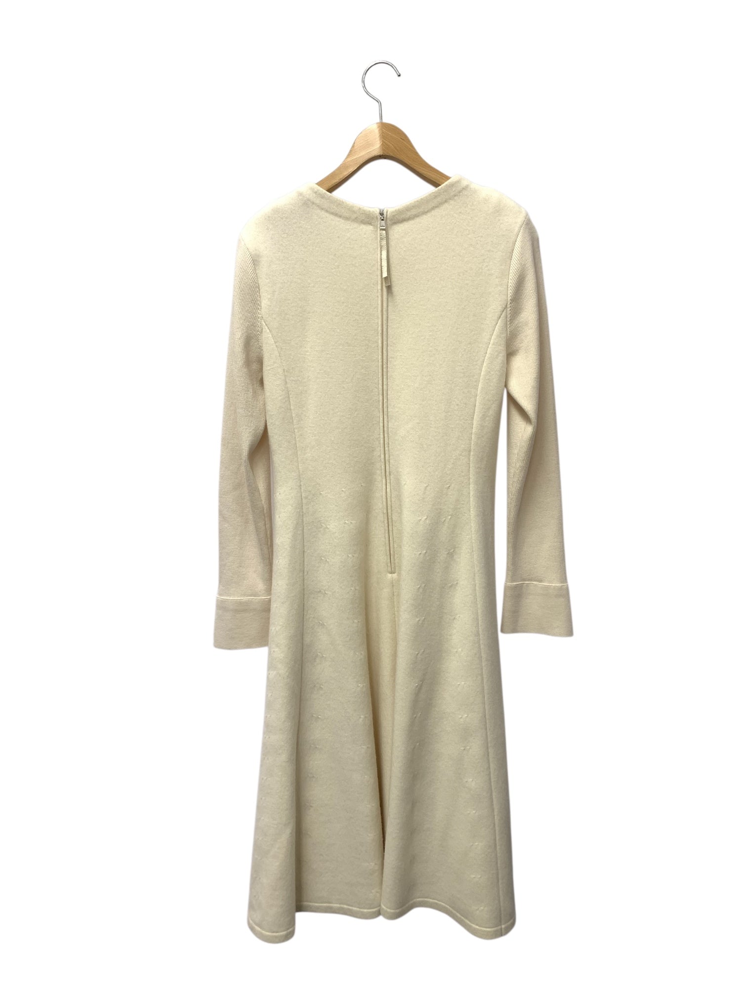 フォクシー リアルファー ニット ロングワンピース ブラウン ヌートリア 40 フォクシーブティック Knit Dress Noel 44994 ワンピース 40