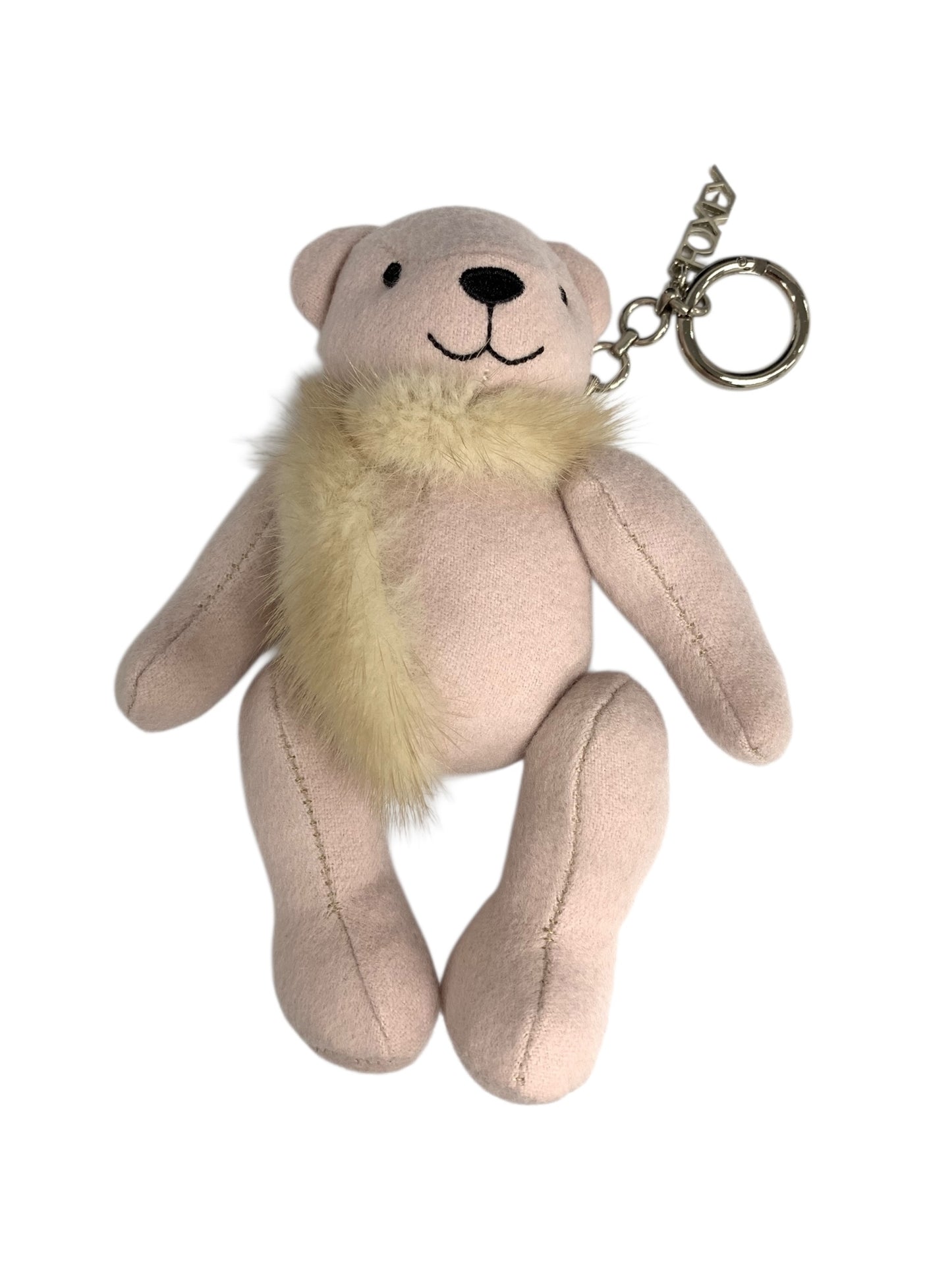 フォクシーブティック キーホルダー ピンク クマ カシミヤ ミンク 受注会ノベルティ ITKMRZONOL60