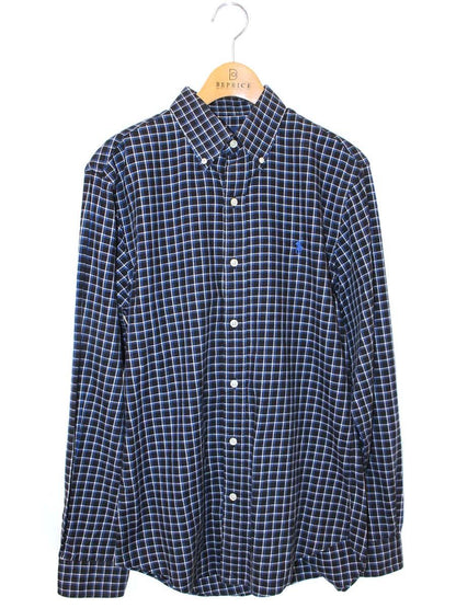 ポロラルフローレン クラシック フィット リネン キャンプ シャツ 71061578017 S ネイビー SLIM FIT IT9IK2YTTXHK