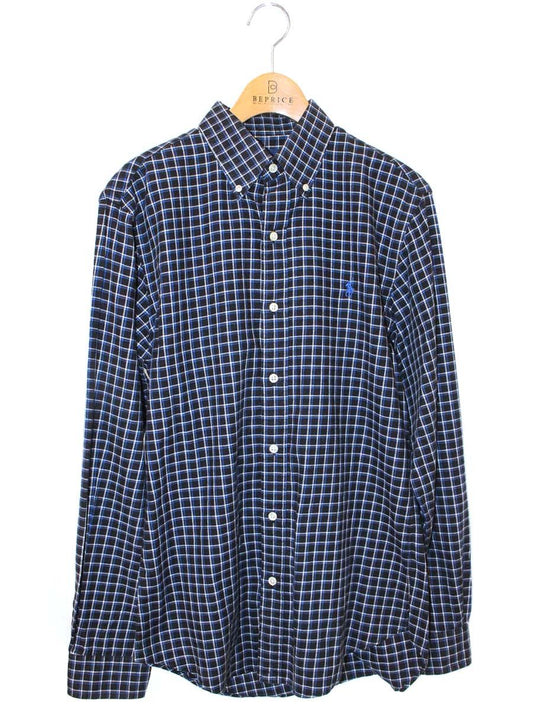ポロラルフローレン クラシック フィット リネン キャンプ シャツ 71061578017 S ネイビー SLIM FIT IT9IK2YTTXHK