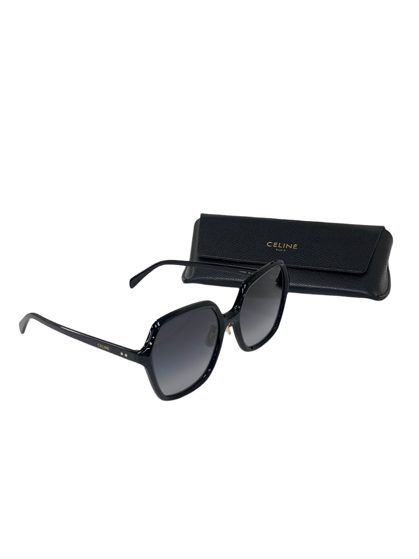 セリーヌ Classic Big Frame Glasses CL40230F サングラス ブラック セルフレーム フルリム ITH1D9ILAN9Q