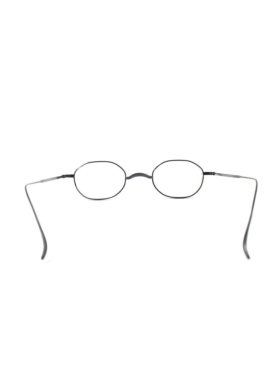 金子眼鏡 VINTAGE KV-111 眼鏡 メガネ ブラック オーバル フルリム メタルフレーム ITIQBDG6GPHN 【SALE】