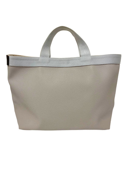 エルベシャプリエ 707GP リュクス舟型トートM ハンドトート グレージュ レザー キャンバス IT3EIW3D5ELI