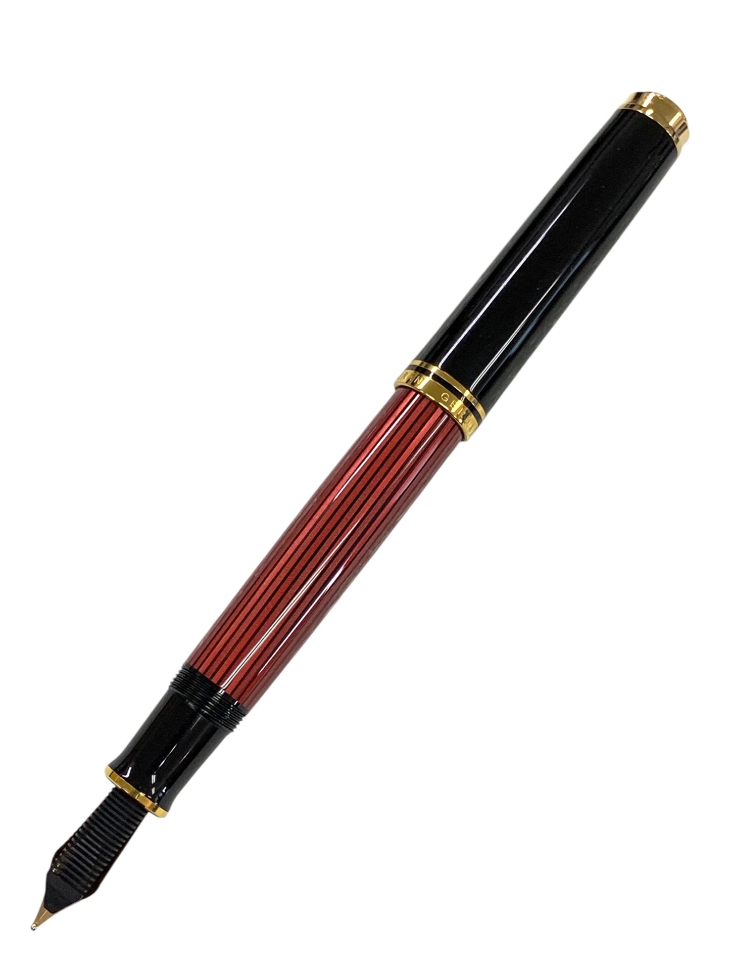 ペリカン 万年筆 スーベレーン M800 レッド /ボルドー M 18C ITN7LFQGJR0H