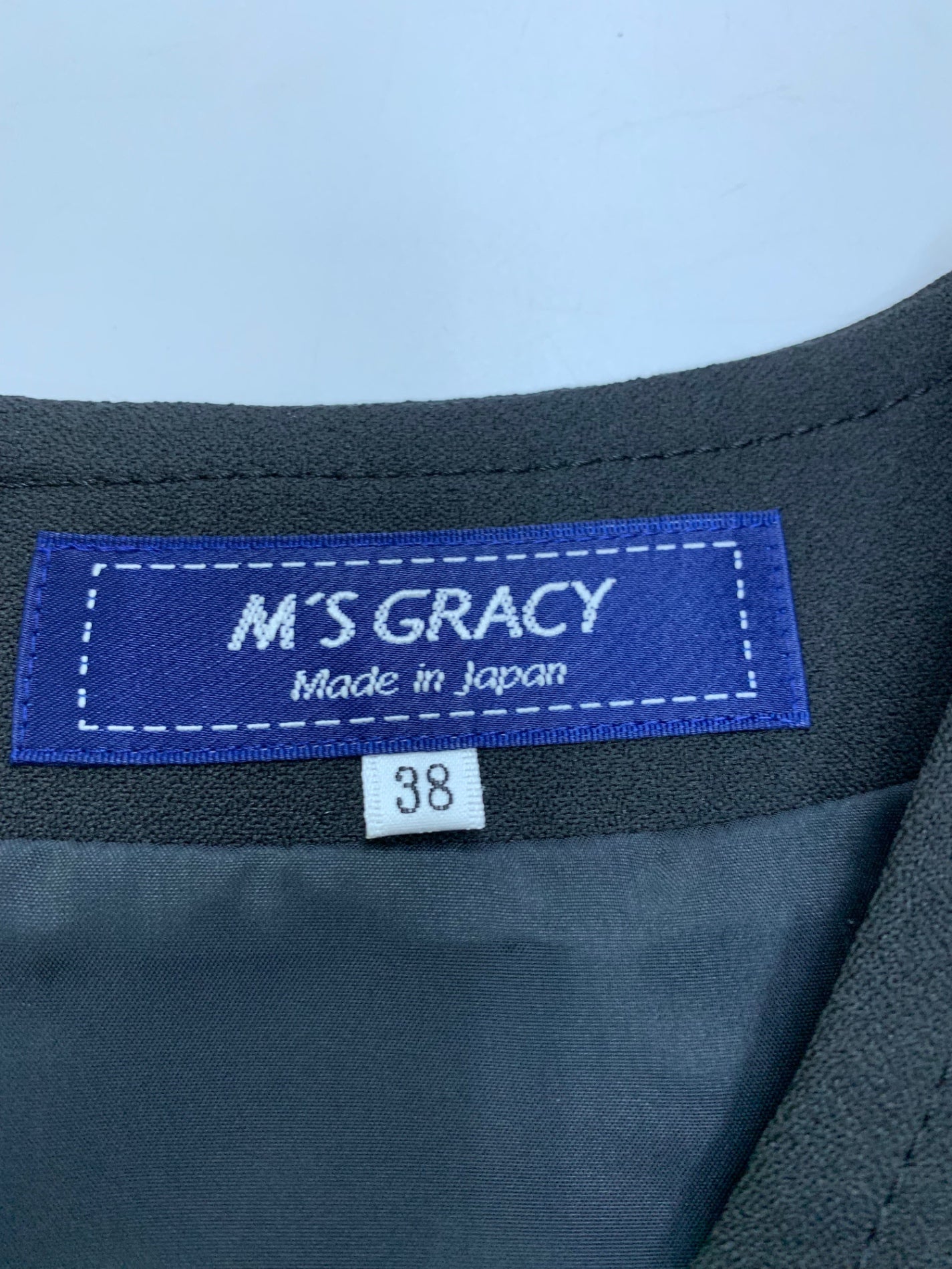 エムズグレイシー ビット付きジャンパースカート 311111 ワンピース 38 ブラック ITVBA1O8XF30