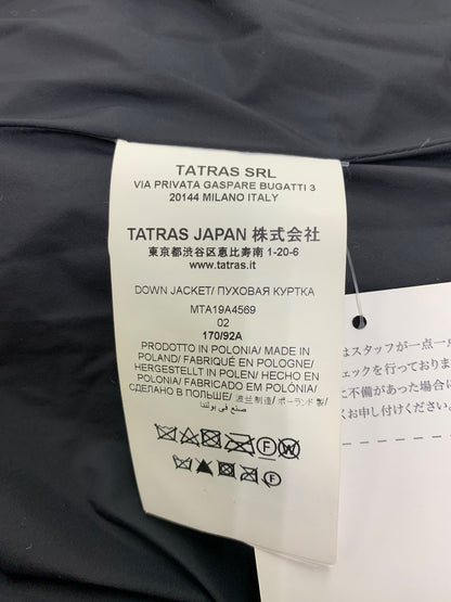 タトラス GESSO ジェッソ MTA19A4569 フーデッド ダウンジャケット 2 ネイビー ITUC7LT63FE8