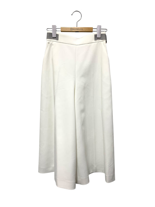 フォクシーニューヨーク French Stripe 41058 パンツ 38 ホワイト ITMVP8O7256V
