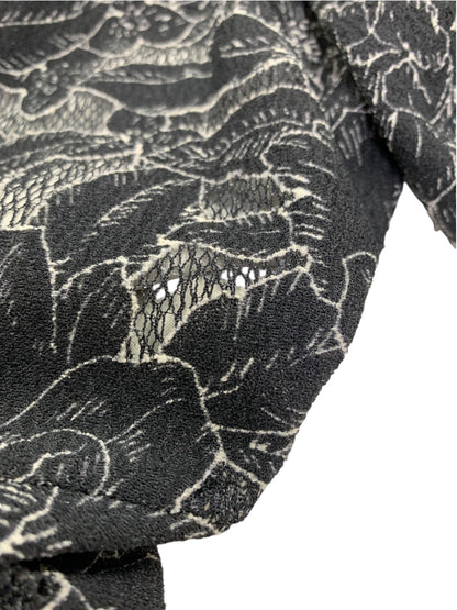 レリアン 刺繍フレアワンピース 1503635 13+ ブラック 25AW ITZMIVKZ8J9I