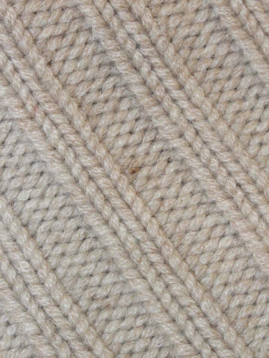 デイジーリンforフォクシー 31936 セーター 38 ベージュ カシミヤ100％ ITK0B14E82M8