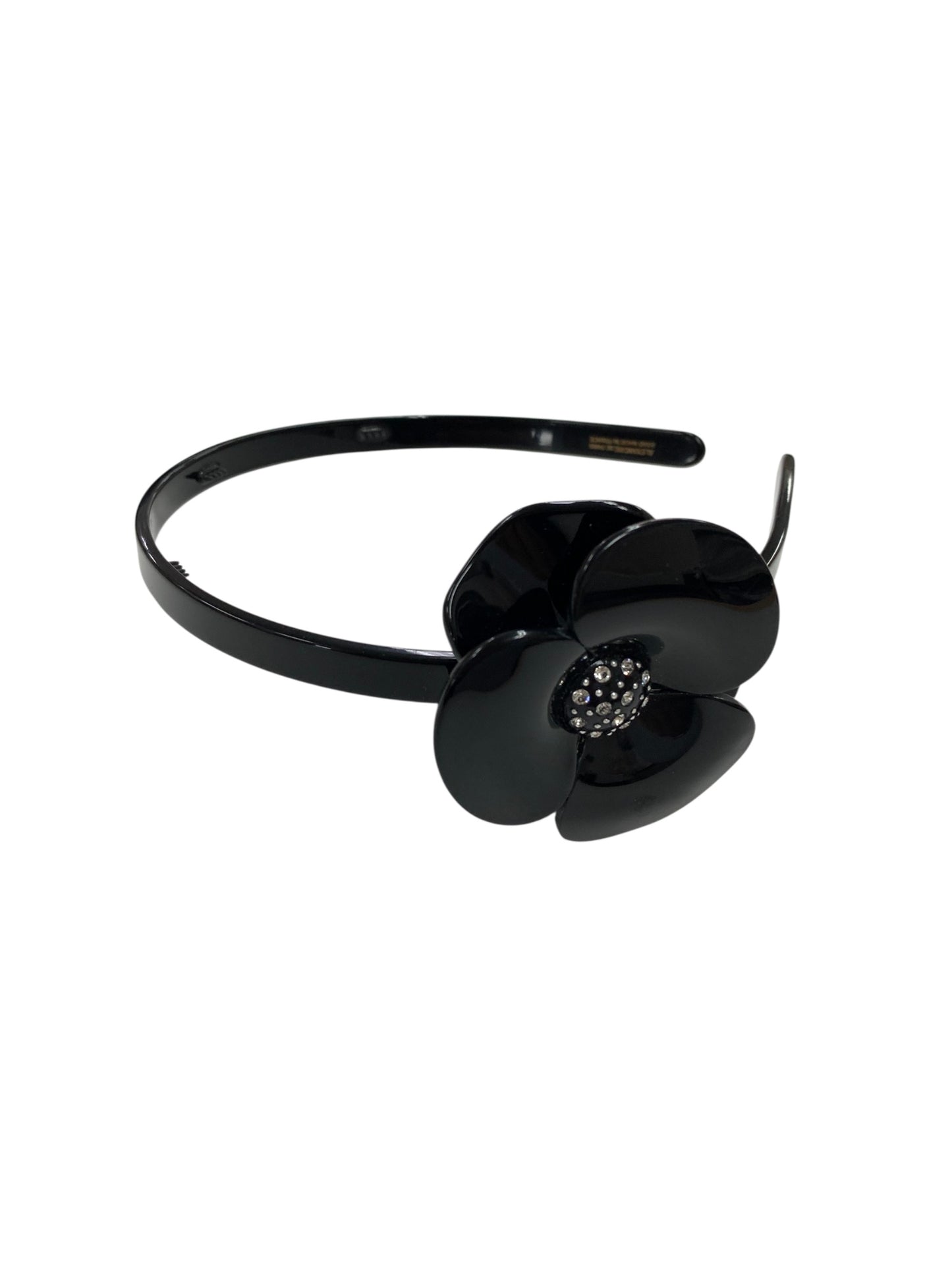 アレクサンドルドゥパリ カチューシャ ブラック カメリア ラインストーン IT49Q0FYZSV8 【SALE】