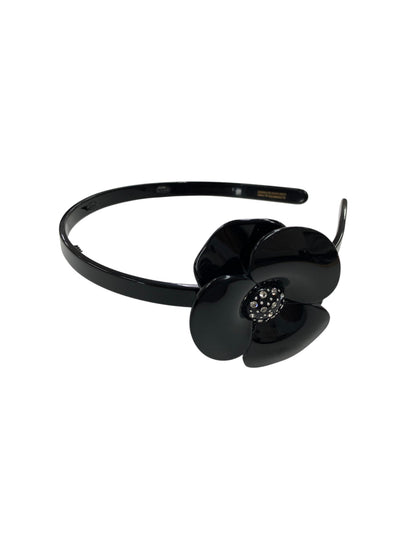 アレクサンドルドゥパリ カチューシャ ブラック カメリア ラインストーン IT49Q0FYZSV8 【SALE】