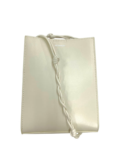 ジルサンダー Tangle スモール ショルダーバッグ ホワイト レザー ITFG56EF7X8W