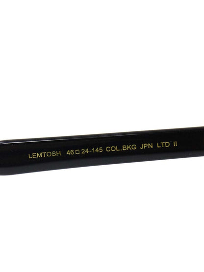 モスコット LEMTOSH メガネ ブラック セルフレーム フルリム ウェリントン ITJGJ61TCK52