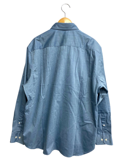 ブラックレーベルクレストブリッジ チェックシャツ 51M05-415-22 LL ネイビー IT8SGL6KK8K8