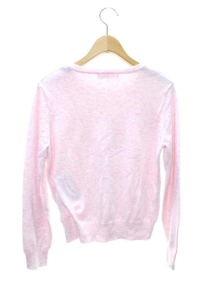 ギャラリービスコンティ 1472395-16 カーディガン 2 ピンク カットワーク フラワー ビーズ IT031Y296LP6 【SALE】