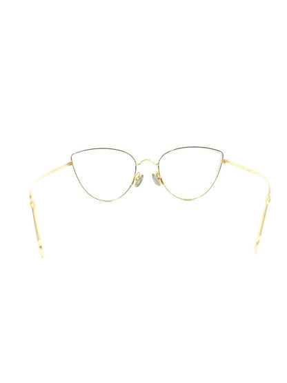 アーレム Place Mireille メガネ ゴールド メタルフレーム(合金＋22Kメッキ) フルリム キャットアイ IT1CVMD94HTO 【SALE】