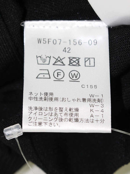 トゥービーシック W5F07-156-09 カーディガン 42 ブラック パフスリーブ IT7DP0262F9K 【SALE】