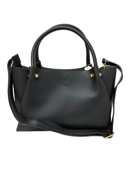 エムズグレイシー 894528 ハンドバッグ ブラック パンチング IT8BQ70S8E20