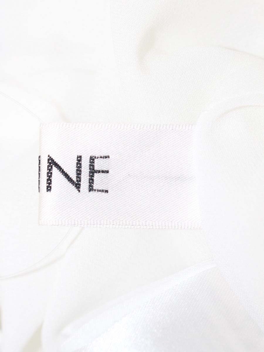 ジェンヌ ボリュームスリーブブラウス 022ss-tp05b シャツ S ホワイト パール IT308JWV0620 【SALE】