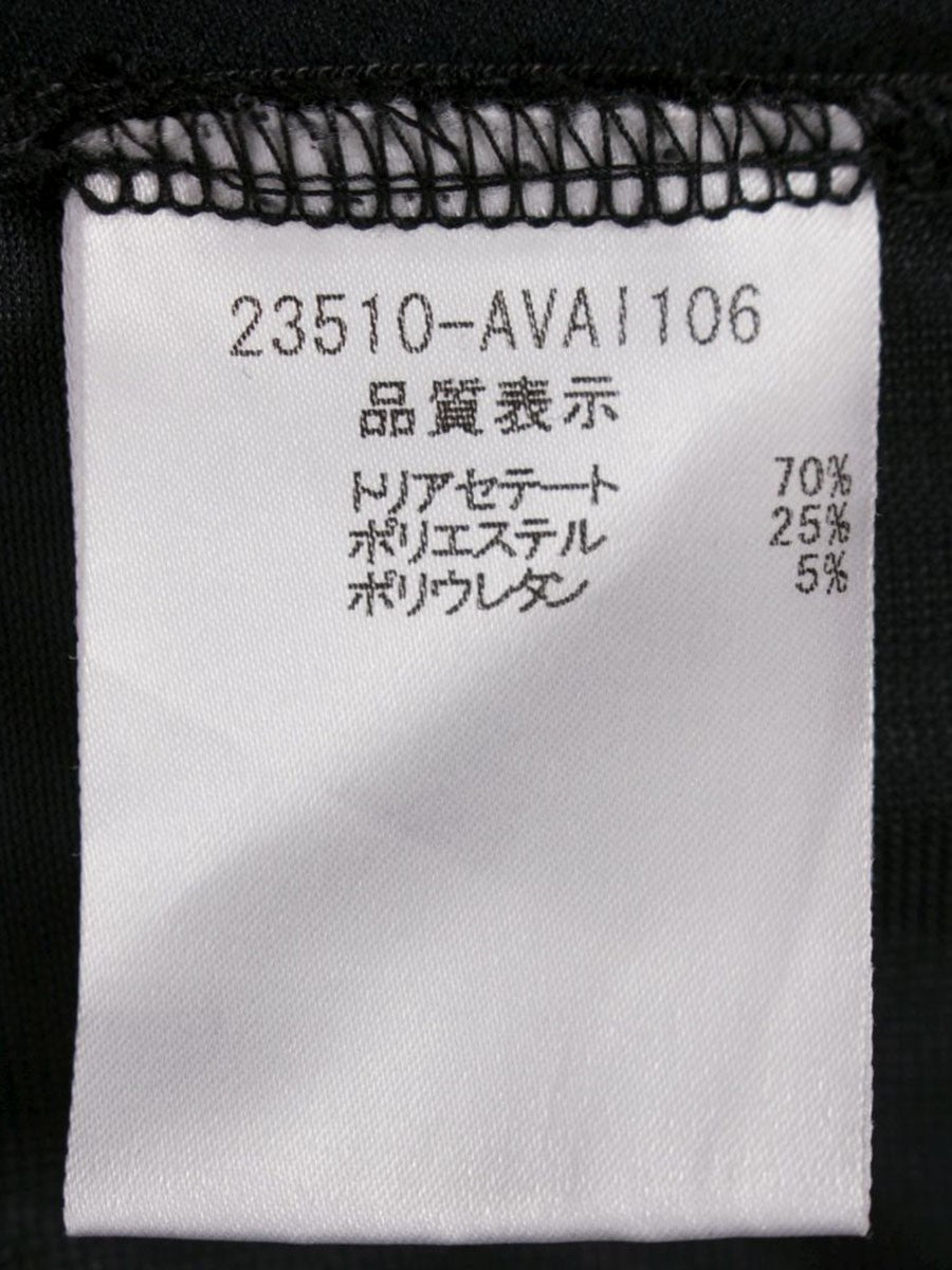 フォクシーニューヨーク 23510 パンツ 40 ブラック ベロア ITH7HJWLG1PH