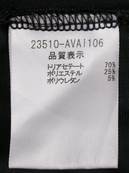 フォクシーニューヨーク 23510 パンツ 40 ブラック ベロア ITH7HJWLG1PH