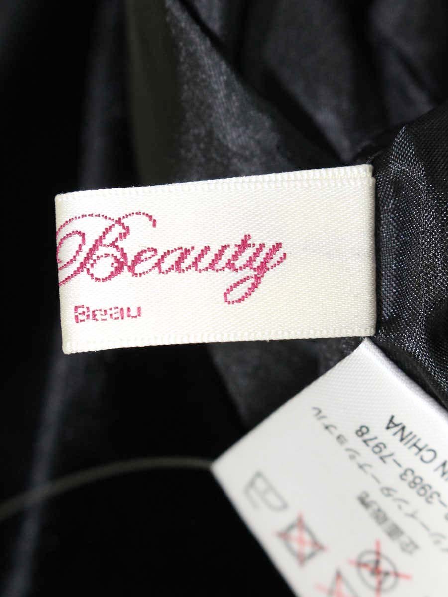 スーパービューティー スカート 42 ワインレッド ベロア レース 切替 ITLTPPT1OEG0 【SALE】