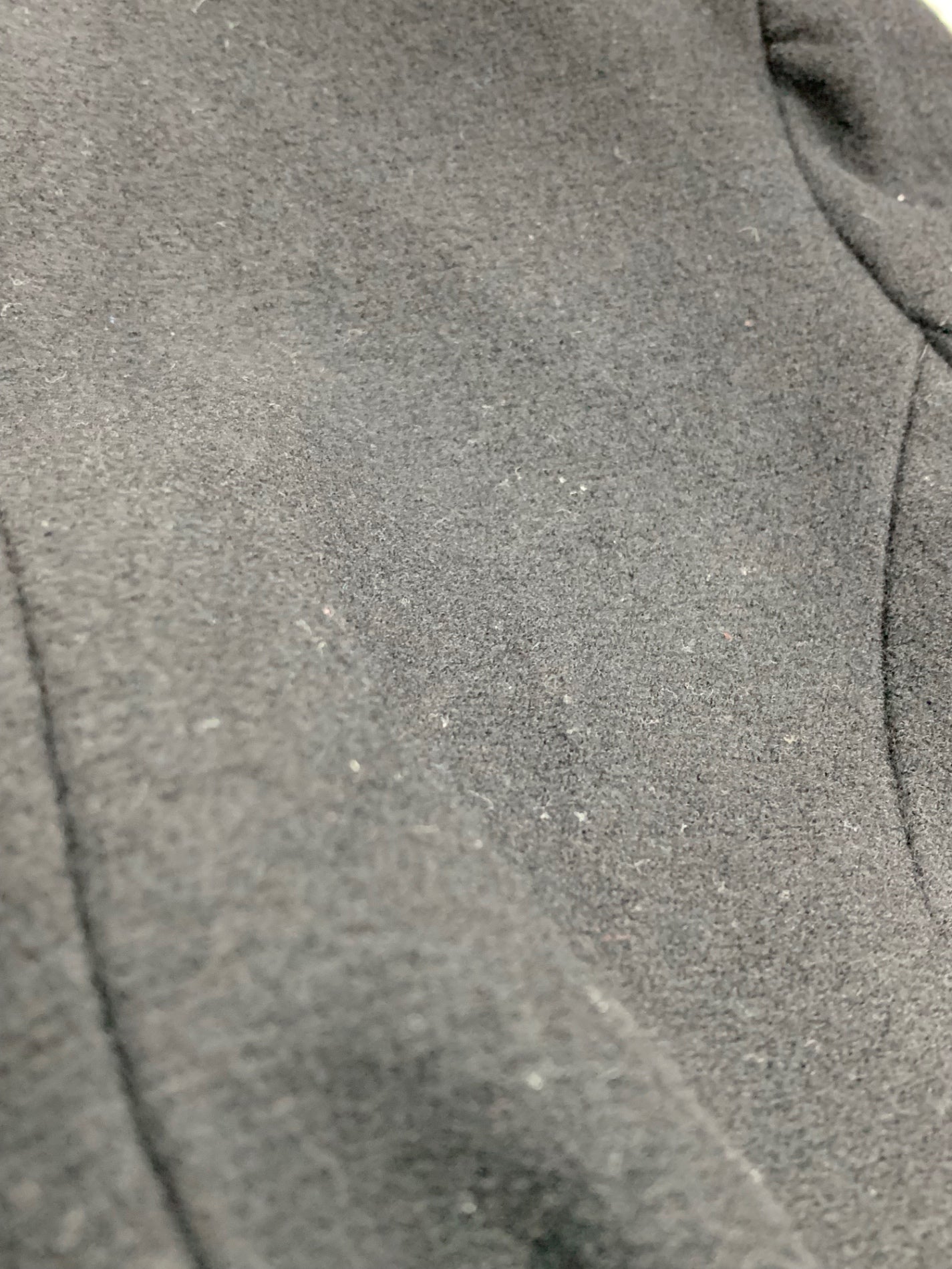 エムズグレイシー 929701 コート 38 ブラック ウール フリル ティアード IT4B4TO2VFAW 【SALE】