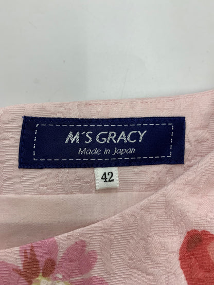 エムズグレイシー 多色フラワーワンピース 311127 42 ピンク ITRR15SXPZL4