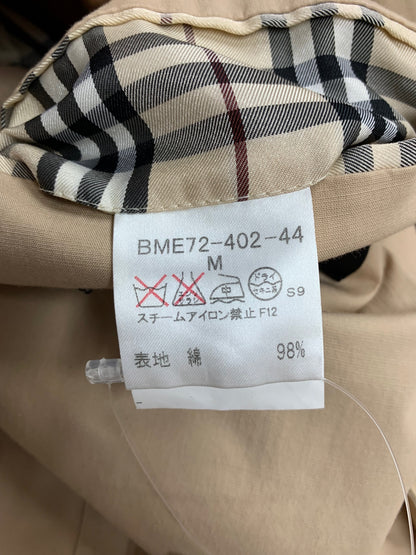 バーバリーブラックレーベル BME72-402-44 テーラードジャケット M ベージュ オレンジステッチ ITOT1HMBPCZ2