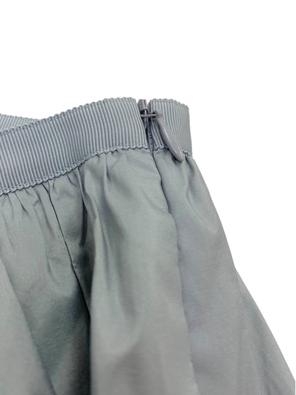 フォクシー FOXEY 43712 Skirt Paefait ティアード ロングスカート 38 ライトブルー ITLXLJW8F408