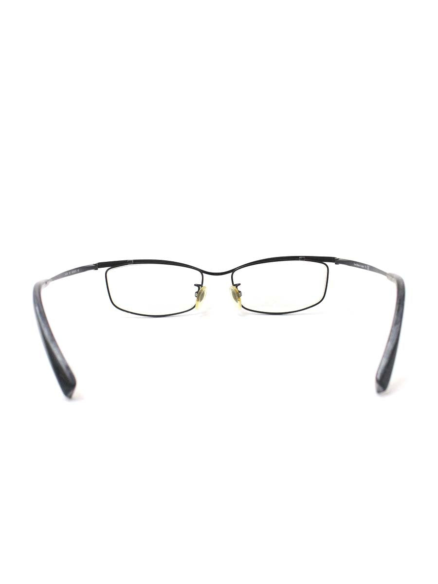 アランミクリ A02032TD メガネ ブラック/ホワイト メタルフレーム フルリム スクエア ITHVWQ15K2J2 【SALE】