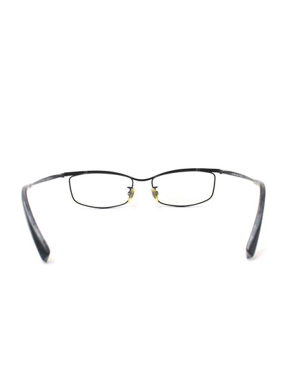 アランミクリ A02032TD メガネ ブラック/ホワイト メタルフレーム フルリム スクエア ITHVWQ15K2J2 【SALE】