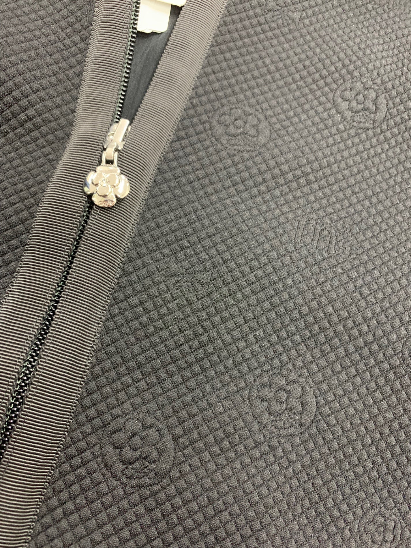 エムズグレイシー 214109 アウター 40 ブラック フード カメリア IT86ARHARFL7