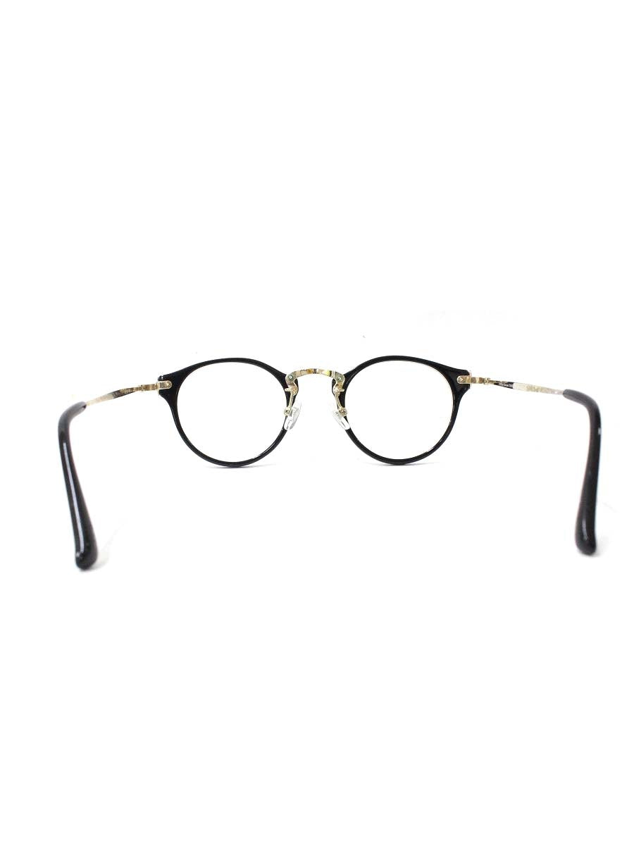 オーマイグラス東京 omg-025 眼鏡 ブラック ゴールド メガネ Luke C-1-14 ITQQO8C0QZB0 【SALE】