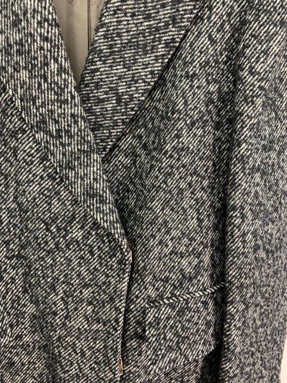 オールドイングランド 59505321 チェスターコート 38 ブラック ツイードカルゼ ITYJZVB5VO66