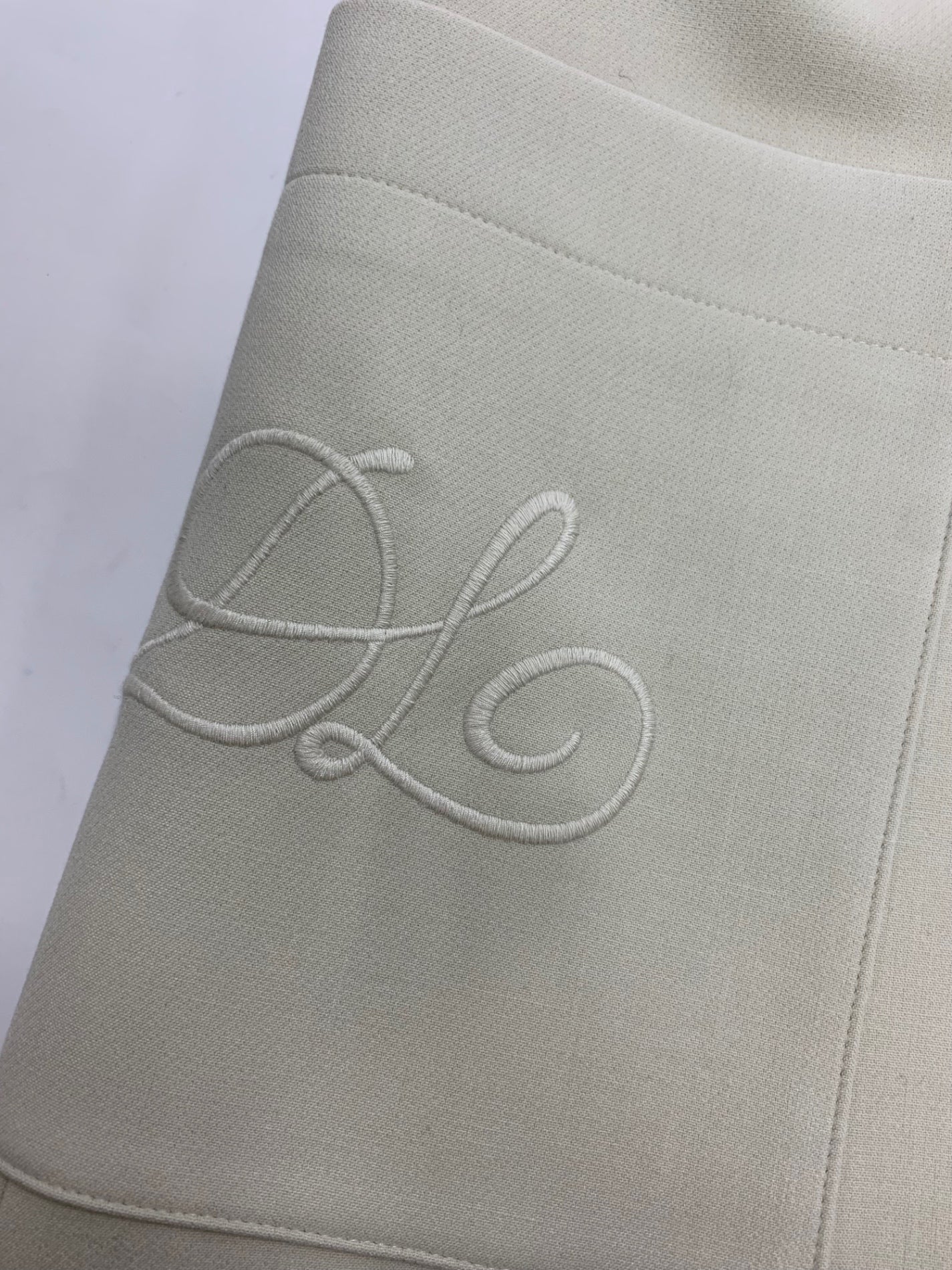 デイジーリン 06509 ワンピース 38 ベージュ ロゴ刺繍 IT8ZLKJ05GIW