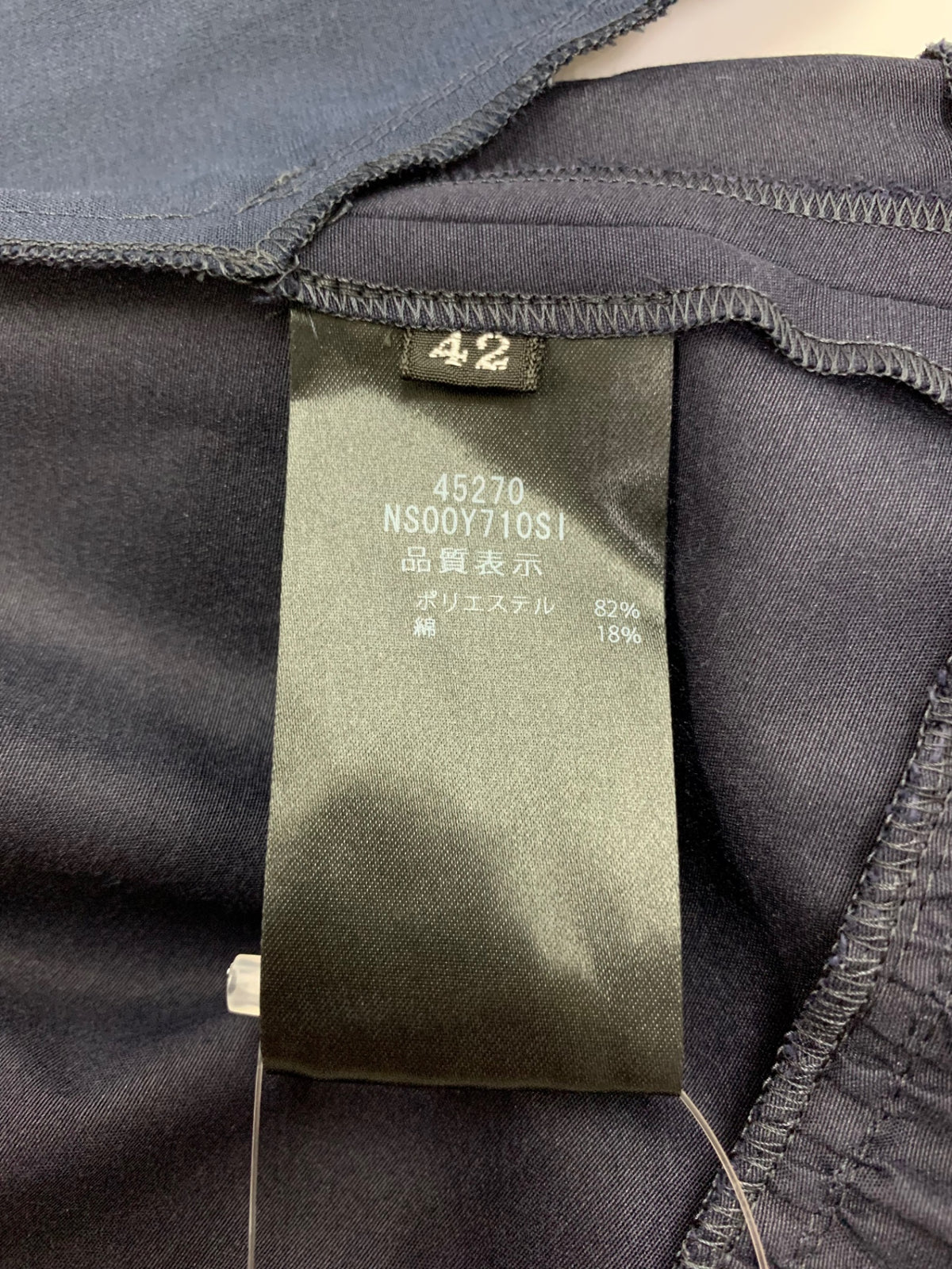 フォクシーニューヨーク Grasse グラース 45270 ワンピース 42 ネイビー ITFW3BGMFSCS