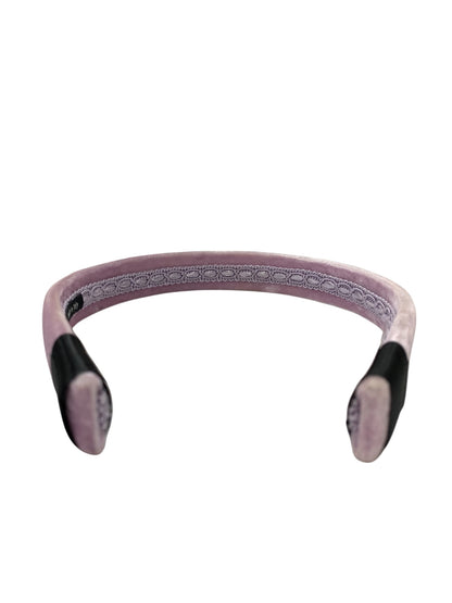 アッカ カチューシャ ピンク ヘアアクセサリー ベロア ビジュー IT39D3MOKB0Q