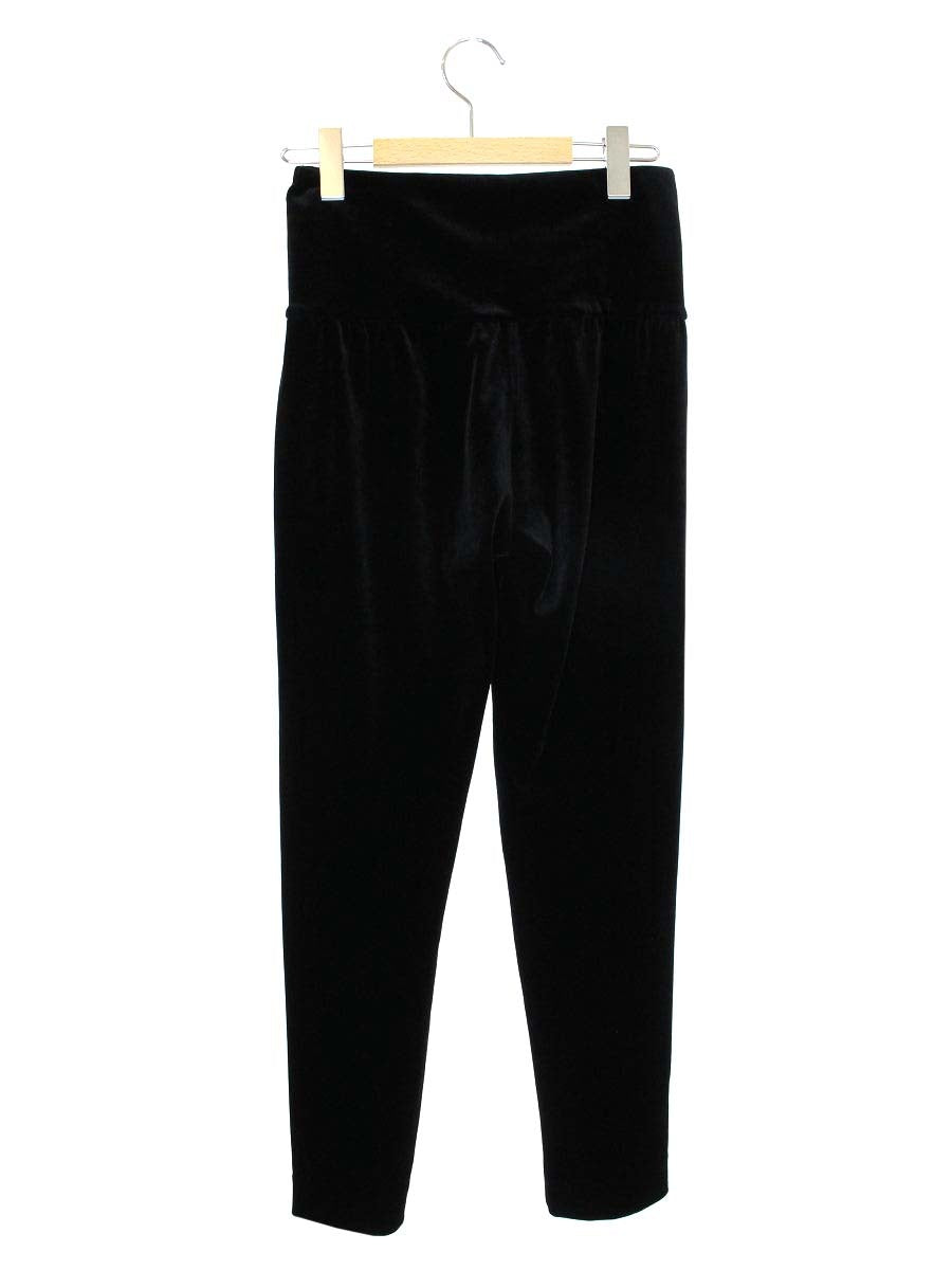デイジーベロア by フォクシーニューヨーク Pants Shape Velour 06066 パンツ 38 ブラック IT3ZQ32IDE5U