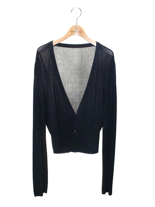 フォクシーニューヨーク シャーベット 33510 カーディガン 42 ネイビー IT7L32ZB99DW