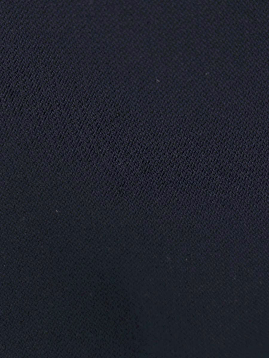 トゥービーシック W5R50-710-29 クロップドパンツ 38 ネイビー リボン IT8V7LU6W62S