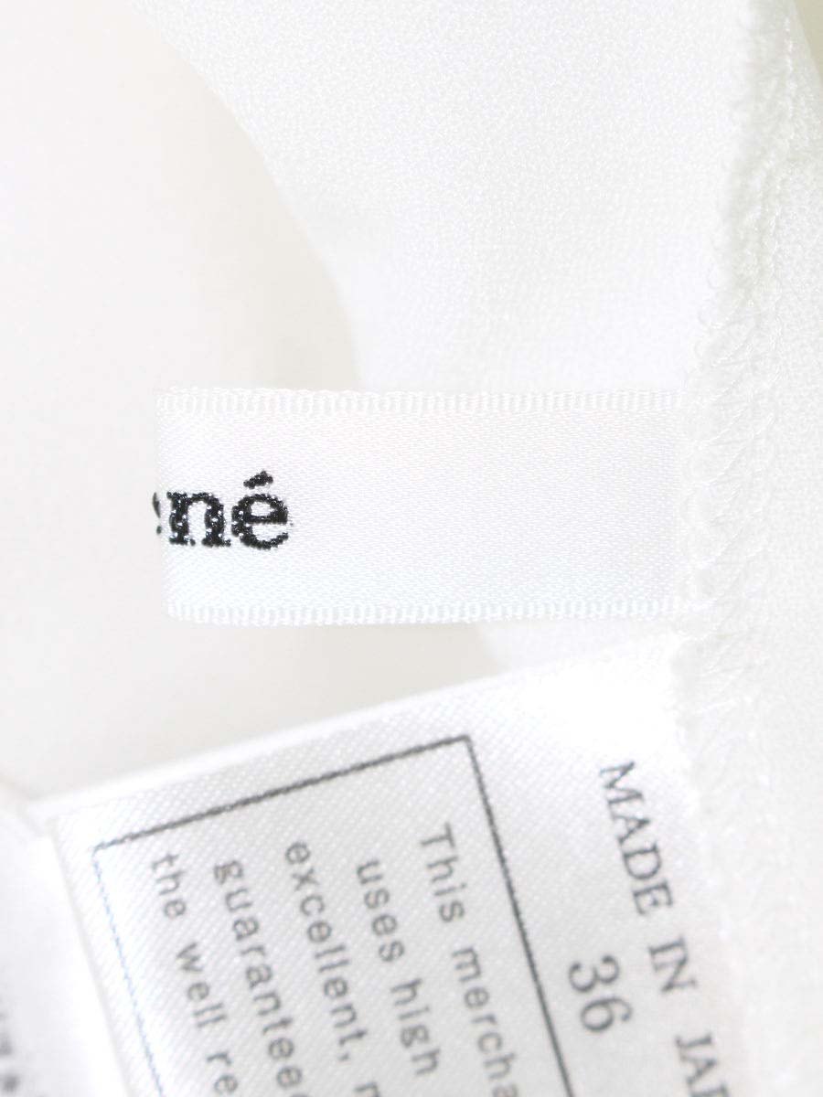 ルネ 6111030 ブラウス 36 ホワイト リボンタイ ITRZIHZ8IXJ8