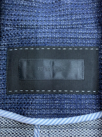 トゥービーシック W5A04-182-29 コート 40 ブルー ダブルブレスト キルトボタン IT2K4BW8EQU6 【SALE】