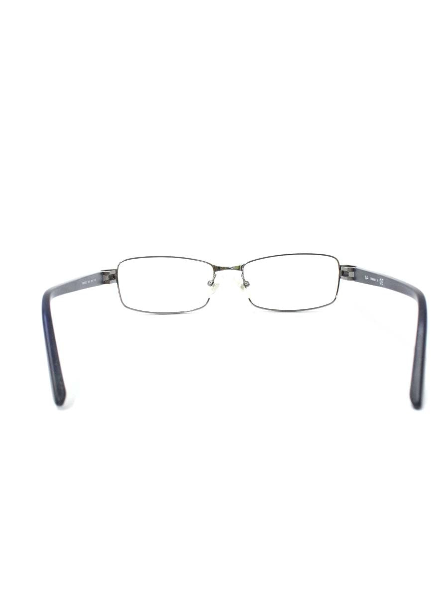 レイバン RB8726D メガネ ガンメタル/ネイビー メタルフレーム フルリム スクエア ITH05AX7NZAR