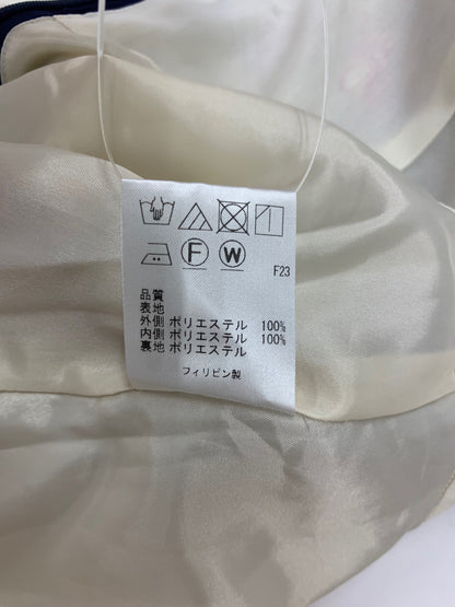 トッカ WATERCOLOR HARMONY ウォーターカラー ハーモニー OPTONX0420 ワンピース 6 ネイビー フラワープリント ITDFAPYBXYWC