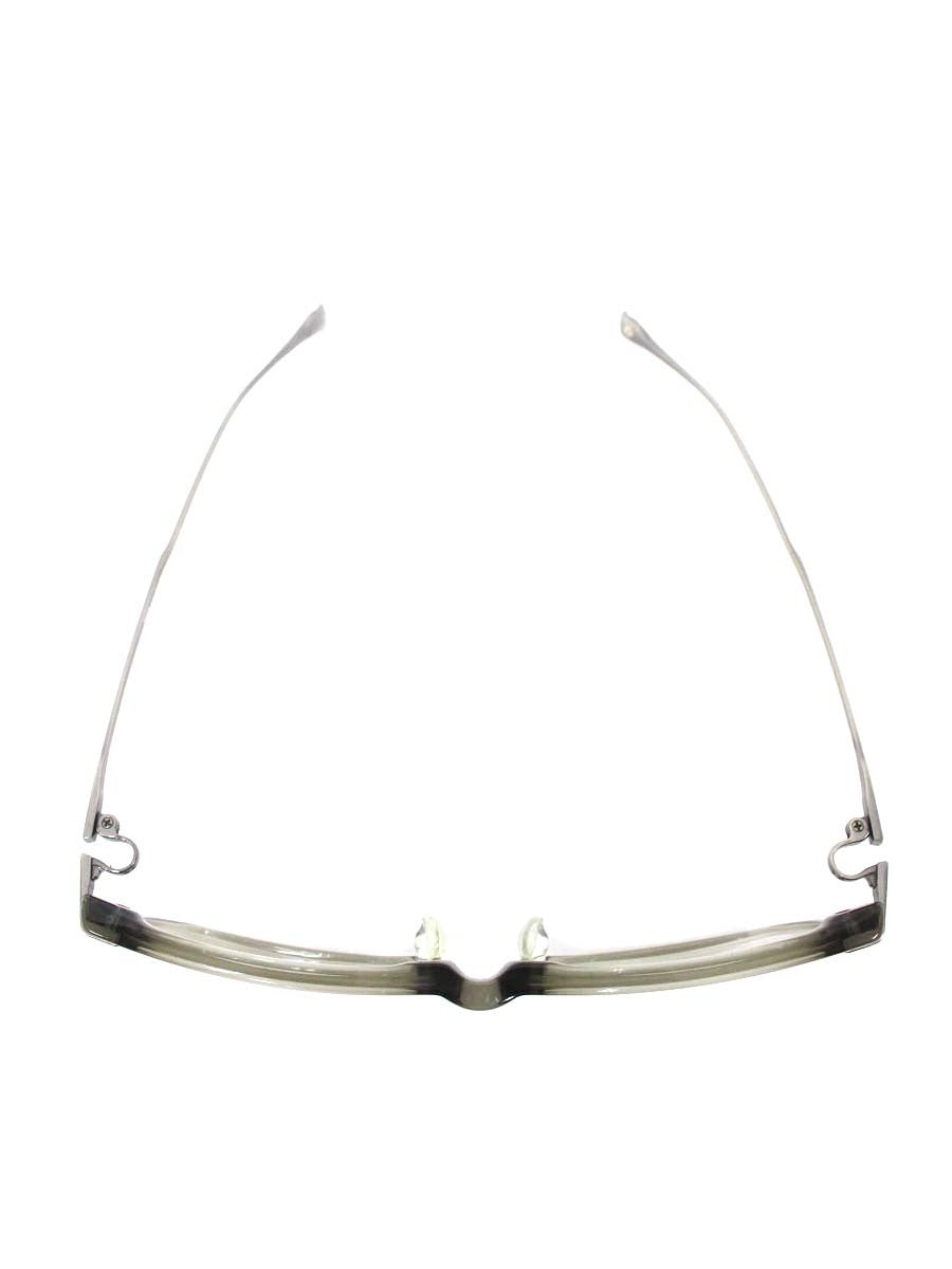 フォーナインズ NPM-25 メガネ グレー/アンティークシルバー コンビフレーム ITWH2OUP266E